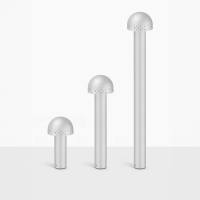 Lombardo Mushu 300 outdoor floor bollard
