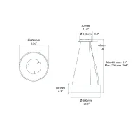 DCW Ronde suspension lamp