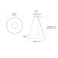 DCW Ronde suspension lamp