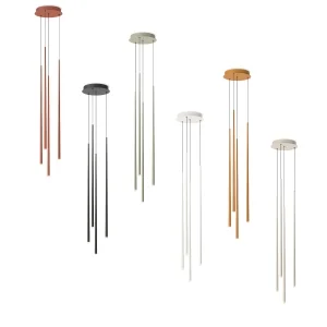 Vibia Slim 0917 multiple suspension lamp