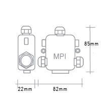 QLT Alimentatore MPI 1 Corrente Costante 350mA Stagno IP66 6V QLT Alimentatore MPI 1 Corrente Costante 350mA Stagno IP66 6V
