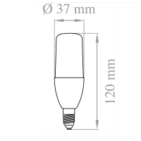 Lampo Stick CORN LED bulb E14 10W 230V Compact