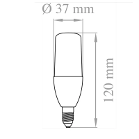 Lampo Stick CORN LED bulb E14 10W 230V Compact Lampo Stick CORN LED bulb E14 10W 230V Compact