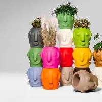Slide Threebù Pot decorative vase Slide Threebù Pot decorative vase