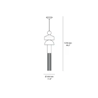 Masiero Nappe XL1 suspension lamp