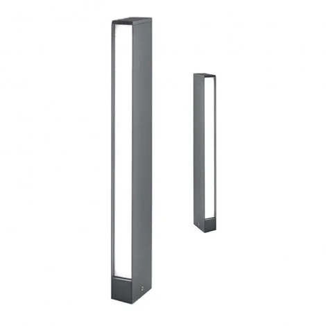 Ai Lati Slat LED Lampada da Terra Paletto Da Giardino Per