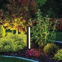 Ai Lati Slat LED Lampada da Terra Paletto Da Giardino Per