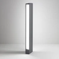 Ai Lati Slat LED Pole Bollard Floor Lamp For Outdoor