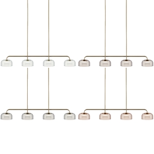 Aromas Ipon Multipla suspension lamp