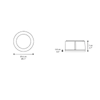 copy of Lodes Shift large wall lamp