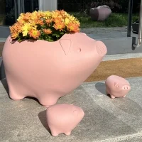 Red Hook Kevin The Bacon vase and storage container