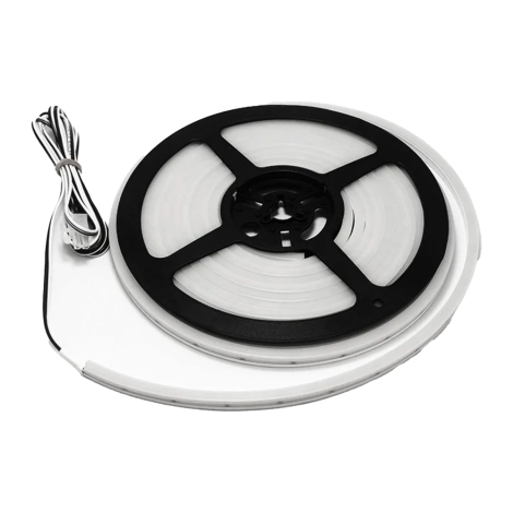 Lampo Neon Striscia LED In Silicone 5mm 9W 12V 5M IP64