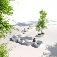 Plust Twist modular bench