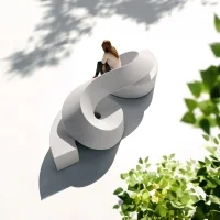 Plust Twist modular bench