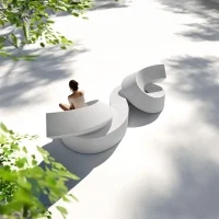 Plust Twist modular bench