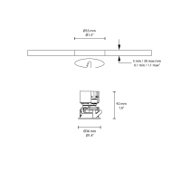 Flos Easy Kap 30 Adjustable mini faretto a incasso