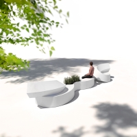 Plust Twist Bench modular bench