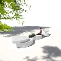 Plust Twist Bench modular bench Plust Twist Bench modular bench