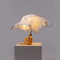 Seletti Love is a verb led table lamp