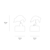 Seletti Love is a verb led table lamp