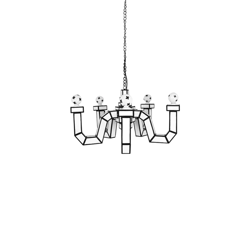 Seletti Cut & Paste chandelier suspension lamp Seletti Cut & Paste chandelier suspension lamp