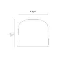 Astro Lighting Nara Cone Glass paralume