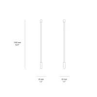 Seletti Linea Led lampada da parete