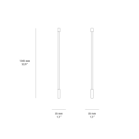 Seletti Linea Led wall lamp