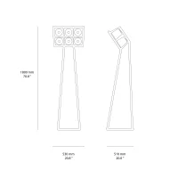 Seletti Multilamp floor lamp