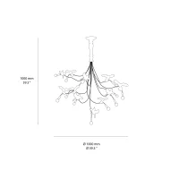 Seletti Sparrow lampadario