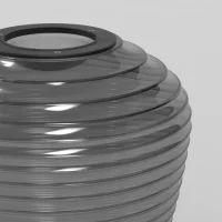 Astro Lighting Nara Taper Ribbed Glass lampshade