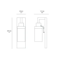Astro Lighting Lago 280 wall lamp