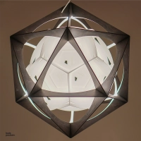 Louis Poulsen OE Quasi Light Lampadario LED a Sospensione By
