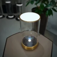 Lumina EVE table lamp in glass with dimmable led