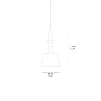 Karman Alibabig suspension lamp