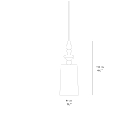 Karman Alibabig suspension lamp