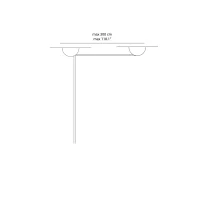 Artemide rosone per Aggregato Saliscendi
