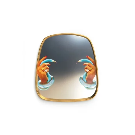 Seletti Gold Frame mirror