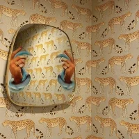 Seletti Gold Frame specchio con cornice Seletti Gold Frame specchio con cornice