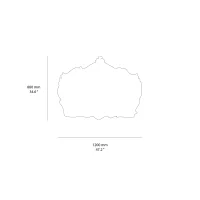 Seletti Barroque mirror with frame