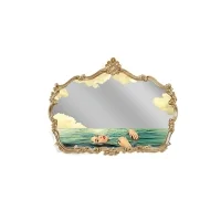 Seletti Barroque mirror with frame