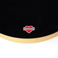 Seletti Gold Frame Pear shaped mirror