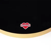 Seletti Gold Frame Pear shaped mirror