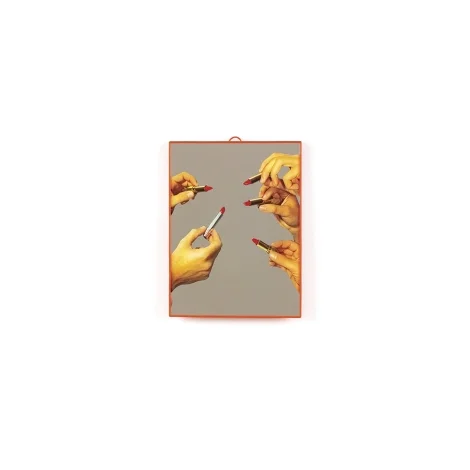 Seletti rectangular mirror toiletpaper