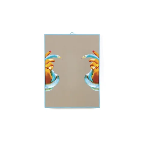 Seletti rectangular mirror toiletpaper