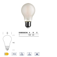 Kit lampadina led E27 per Tolomeo classic Artemide