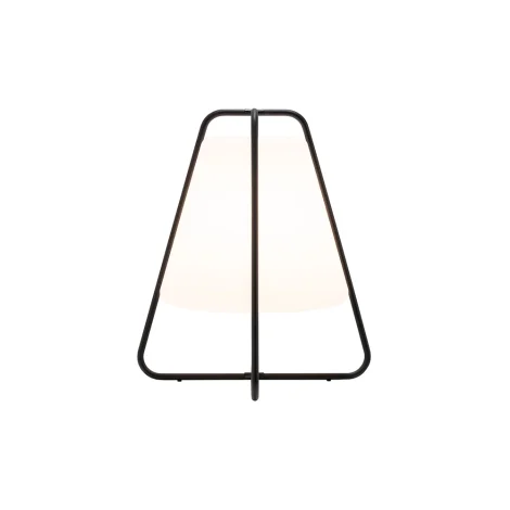 Zafferano Teepee lampada da tavolo a batteria
