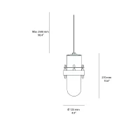 Martinelli Luce body lamp Lady Galala Outdoor pendant lamp