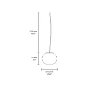 Flos Mini Glo-Ball lampada da sospensione