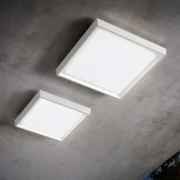 Ai Lati Alu Wall or Ceiling Lamp LED 25W 1800lm 3000K Square